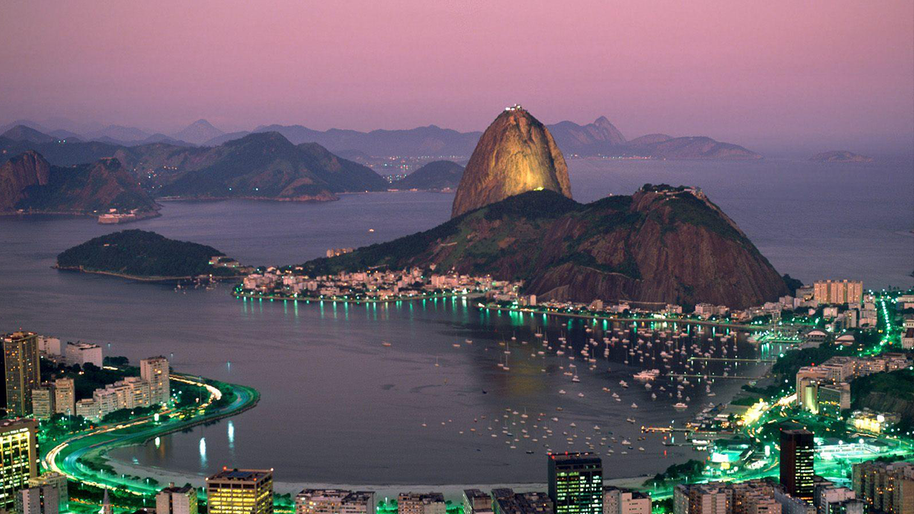 Rio at night