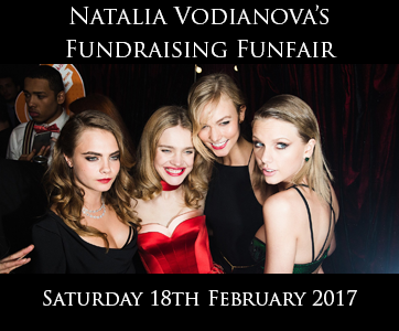 Natalia Vodianovo's fund fair