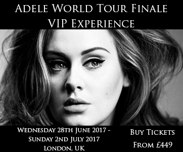 Adele World Tour Finale VIP Experience