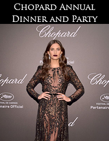 Chopard Annual Dinner and Party