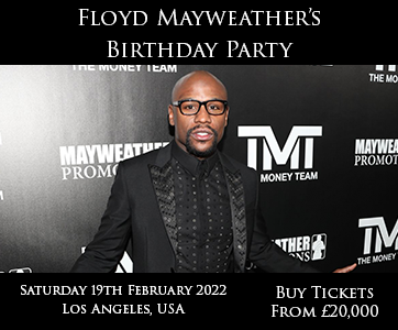 Floyd Mayweather's birthday party