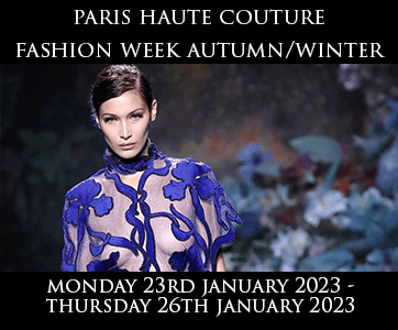 Paris Haute Couture Autumn/Winter Fashion Week